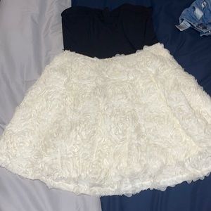 Small black and white dress